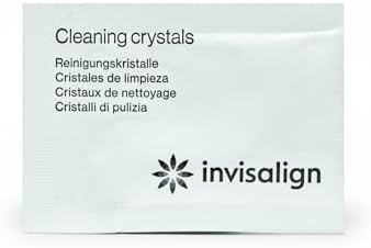 INVISALIGN Cleaning Crystals for Clear Aligners and Retainers, (50 Packets)
