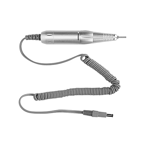 35000rpm Electric Nail Drill Machine, Aluminum Alloy Nail Polisher Grinder Handpiece Grinder Manicure Pedicure Nail Art Tool Replacement Handle for Electric Nail Drill Machine