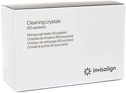 INVISALIGN Cleaning Crystals for Clear Aligners and Retainers, (50 Packets)