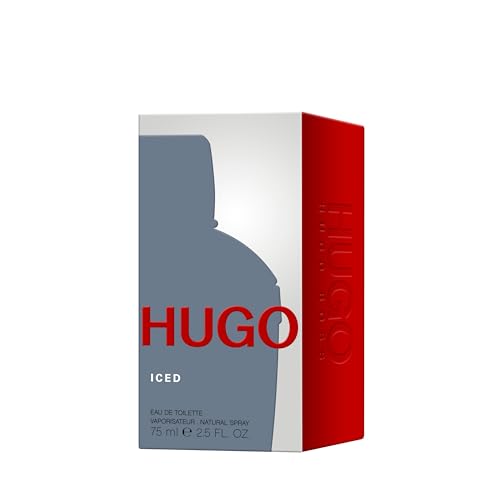 Hugo Boss Iced Eau de Toilette for Men - Notes of Iced Mint, Wild Tea and Vetiver