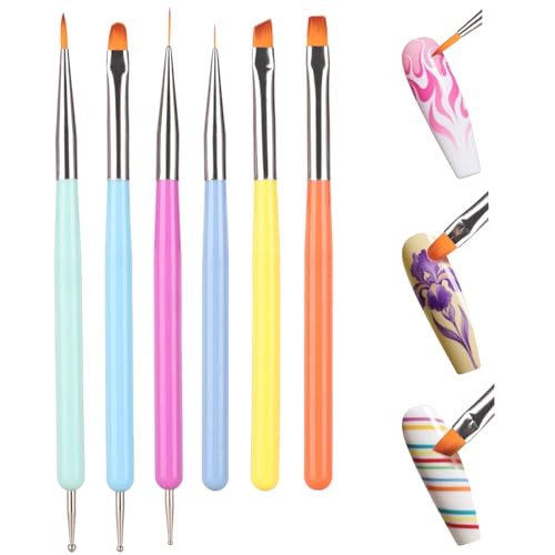 100pcs Sponges with Grabber and Nail Art Brushes, Nail Tools Set for Ombre Gradient Nail Gel Painting Gel Kit Multifunctional Nail Brushes for Nail Design (Brushes Grabber Sponges)