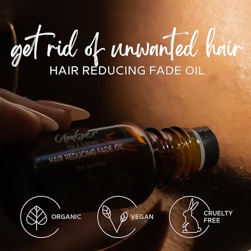 Hair Reducing Fade Oil – Regular Strength (Not sensitive skin), Minimizes Hair Growth for Face & Body – For Women & Men – 15ml Serum