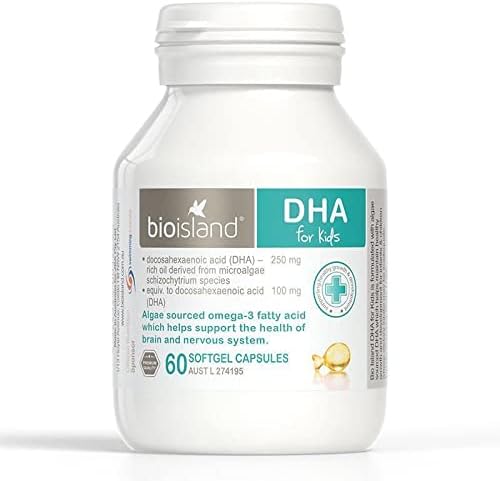 Bio Island DHA Kids 60 Capsules