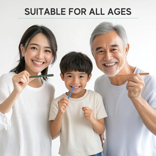 160 Prepasted Disposable Toothbrushes Individually Wrapped - Single Use Pre Pasted Disposable Toothbrushes with Toothpaste Built In - Waterless Toothbrush for Travel, Airbnb Guests, Hotel, & Camping