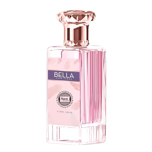 Hybrid & Company Women Bella Pour Femme Eau De Parfum Vaporisateur Natural Spray 3.4 Fl Oz