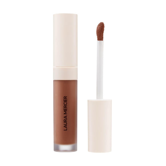 Laura Mercier Real Flawless Weightless Perfecting Serum Concealer, Long-Lasting, Waterproof, & Crease-Proof Wear, Buildable Coverage, Oil-Free, 6C1 - Deep with cool undertones
