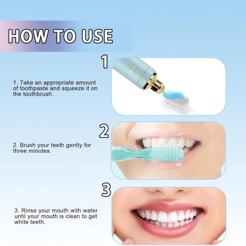 2Pcs Radiant Bright White Toothpaste, Niacinamide Whitening Toothpaste- for Healthier, Body Whiter Teeth, Whitening ToothpasteBright, Get rid of fire 2pcs