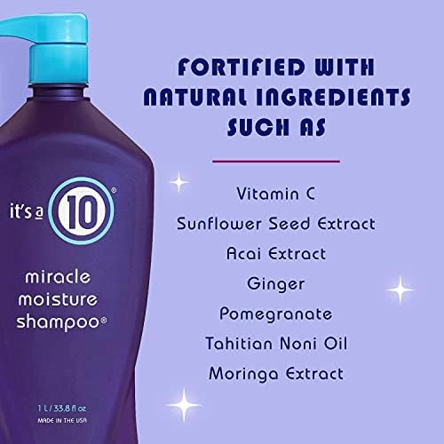 It's A 10 Miracle Moisture Shampoo, 10-Ounce Bottle