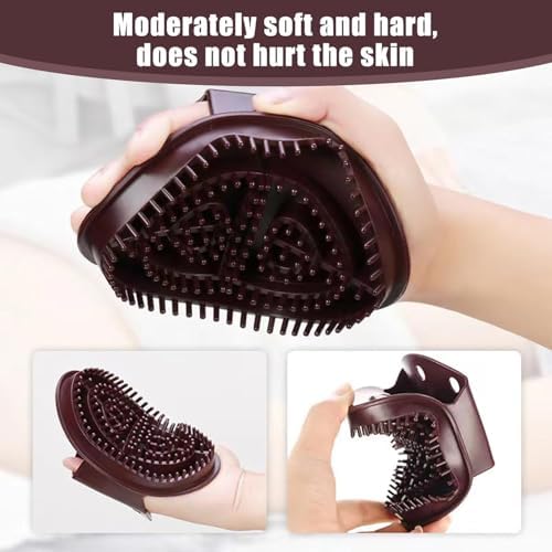 2pcs Meridian Brush Massage Brush,Beauty Salon Professional Custom MeridianBrush, Full Body Relaxation Meridian Massage Brush