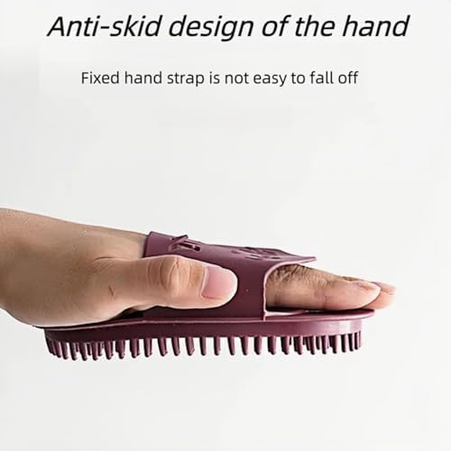 2PCS Meridian Brush Massage Body, Meridian Brush Massage Brush, Cepillo De Meridianos para Masajes, Full Body Relaxation Meridian Massage Brush, Beauty Salon Professional Custom (Brown)