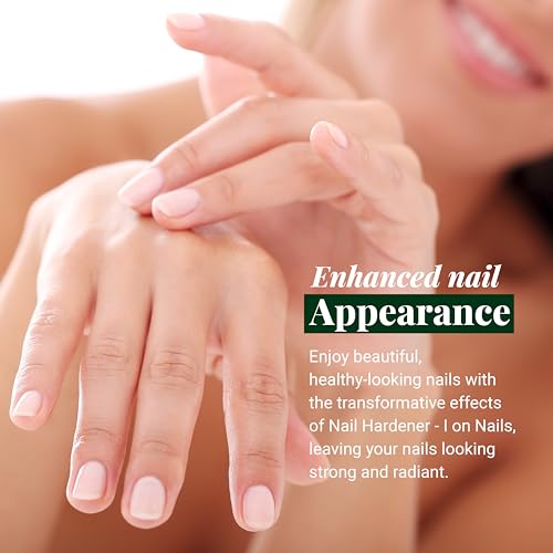 I On Nails: Ultimate Nail Strengthener, Growth & Repair, Clear Polish Hardener, Keratin Treatment for Damaged Nails - Hard as Nails Elixir.