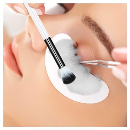 20 PCS Eyelash Cleaning Brush Set, Lash Bath and Shampoo Cleansing Brushes for Extension, Eyeshadow Brush Set, Bulk Black