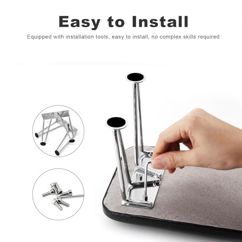 Big Arm Rest for Nails, Microfiber Leather Hand Rest for Nail Tech Salon Home Use Manicure Hand Rest Stand (Black)