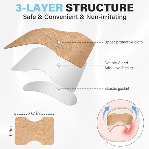 Ingrown Toenail Removal Kit Includes Ingrown Toenail Corrector, Tweezer, 50pcs Nail Patches,12 Nail Retainer,10 Toenail Corrector Strips