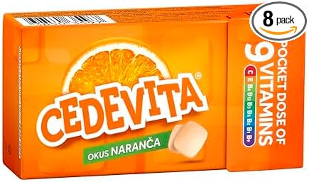 Cedevita Multivitamin Healthy and Sweet Candies (Orange) - 8 boxes