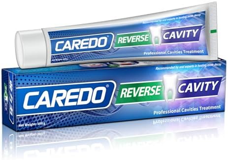 Cavity Reversal Hydroxyapatite Toothpaste for Adults, Cavity Tooth Filler as Home Cavity Repair, Fluoride Free Reverse Cavities Treatment for Tooth Decay Repair, Remineralizing Repair 3.52OZ