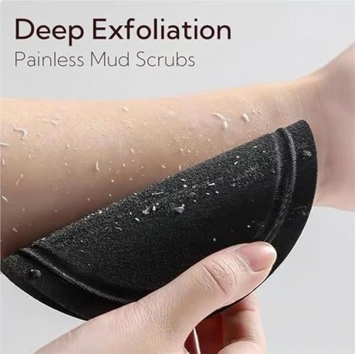 4 Counts Shower and Bath Tool, Exfoliating Body Scrubber Set,Deep Exfoliating Body Scrubber Dead Skin Remover,Deep Cleansing Bath and Shower Tool (Fine Lines-2PCS, Finger Style)
