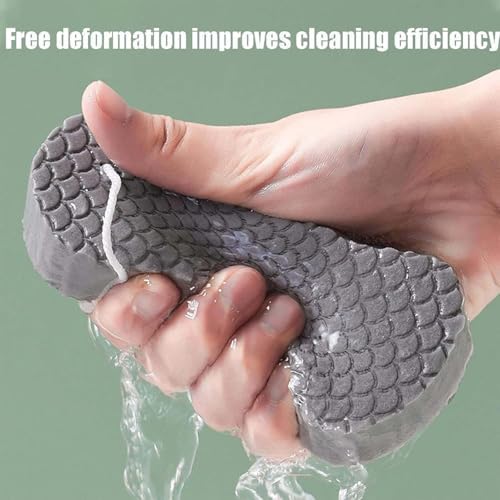 2pcs Berosely Radiant Skin Sponge, 3D Radiant Skin Super Soft Exfoliating Bath Sponge, Friendly Reusable Super Soft Exfoliating Bath Sponge for Men Women