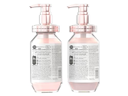 &honey Melty Moist Repair Shampoo, Treatment & Hair Oil Set + Free Hair Tie