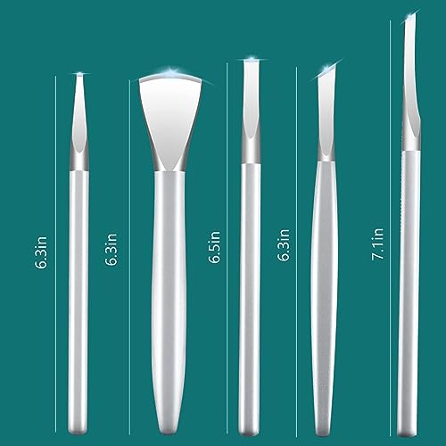 Ingrown Toenail Removal Kit, Pedicure Tools Kit Professional Knife Set Stainless Steel Ingrown Toenail Tool Foot Care Tools Nail Cuticle Remover (7 Pcs Set)