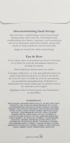 Crabtree & Evelyn Ultra-Moisturising Hand Therapy, Rosewater, 3.5 oz