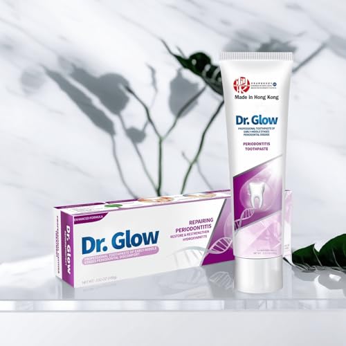 Gum Disease Treatment Toothpaste for Early & Mid Periodontitis, Gingivitis Treatment Gum Repair for Receding Gums, Periodontal Disease Treatment Hydroxyapatite Toothpaste Fluoride Free 3.52OZ