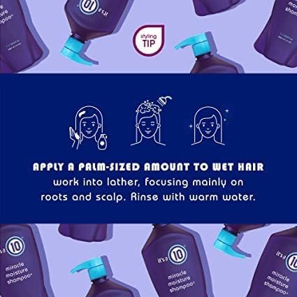 It's A 10 Miracle Moisture Shampoo, 10-Ounce Bottle