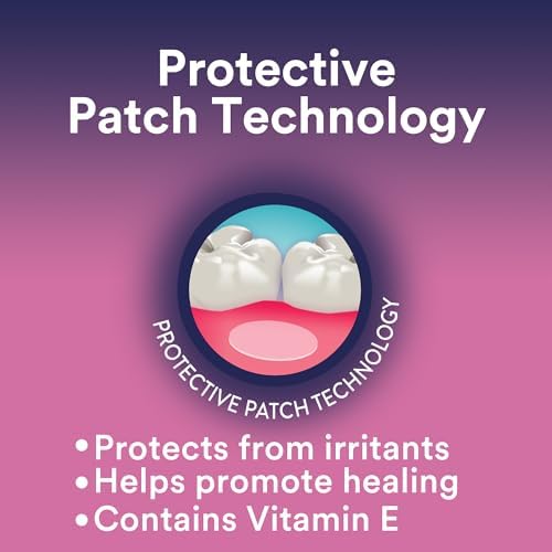 DenTek Canker Relief Sore Patch Relieves Canker Pain, 6 Count (Pack of 1)