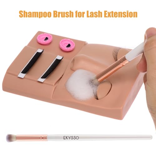 30 Pieces Lash Brushes Kit for Cleansing, Lash Shampoo Brush, Cleansing Brush for Eyelash Extensions