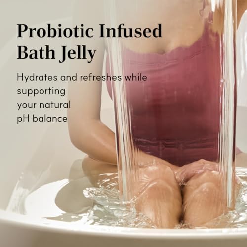 Jelly Spa Bath Bomb | Bath Slime for Couples | Romantic Cherry Scented Powder-to-Jelly Spa | pH-Balanced Formula with LACTO BVTC™ | 50g x 3EA