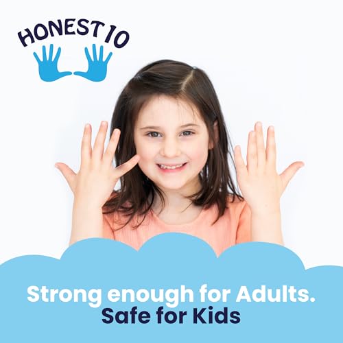 Honest10 Nail Biting Prevention for Kids & Adults - Break The Habit - Safe Bitter Nail Polish Formula, Lab Tested & Pediatric MD Approved - Thumb Guard, Easy Application, Made in USA (0.25 oz)