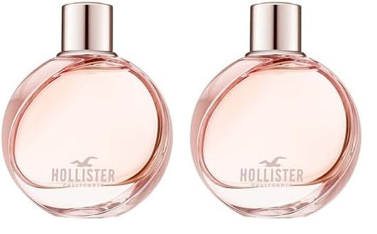 Hollister Wave Women Eau De Parfum, 3.4 Ounce (Pack of 2)