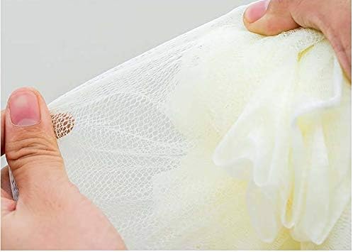 5 Pieces Cute Exfoliating Mesh Pouf Bath Sponge Ball Shower Loofah Loofa Body Scrubber