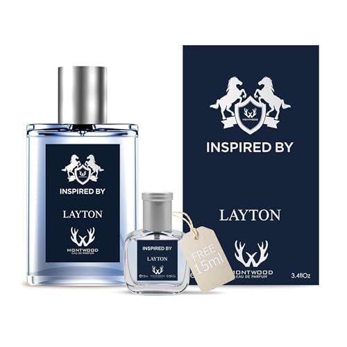 Eau de Parfum – Warm, Spicy & Elegant Fragrance for Men – 100mL Perfume Spray with Bonus 15mL Perfume Sample (Randomly Selected) – Inspired by Layton