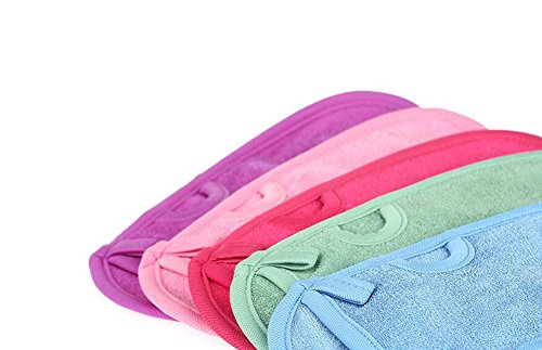 3PCS Bathing Mittens Shower Soft Skin Care Face Body Wash Massage Spa Mitt for Adult and Kids(Color Random)