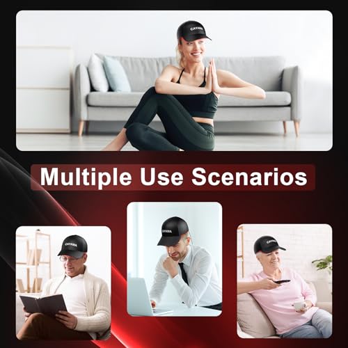 CAYAMA Laser Hair Growth Cap, 510 LEDs Red Light Cap for Fuller Looking Hair & Scalp Support for Men & Women