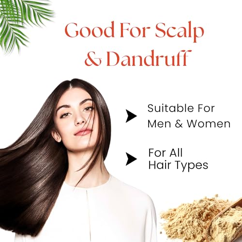 Havintha Natural Hair Shampoo with Amla, Reetha, Shikakai and Methi dana Powder for hair wash - 8 ounce | 0.5 pound | 227 grams (Pack of 1)