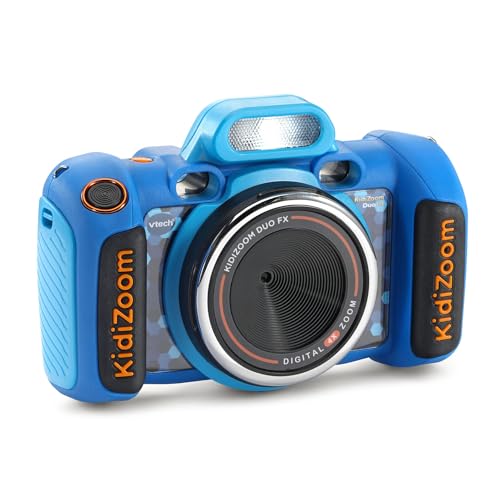VTech KidiZoom Duo Camera FX Kids Digital Dual Cameras, Blue