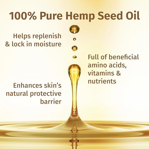 HEMPZ Sweet Pineapple & Honey Melon Herbal Hydrating Multi-Purpose Body Oil for Body - Moisturizing Bath, Shower, or Shaving Oil for Dry or Sensitive Skin for Women & Men, 6.76 Oz