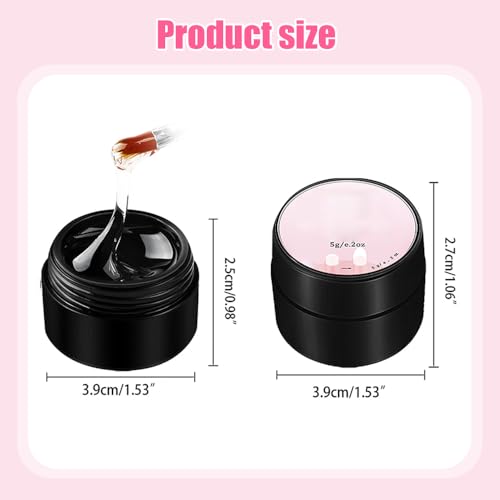 2025 New Nail Repair Protection Gel, Upgrade Instant Cracked Nail Repair Gel Nail Repair Kit for Cracked Natural Nails Quick Fix, Broken Nails Repair Kit for Natural Nails Kit (0.5 Fl Oz (Pack of 1))