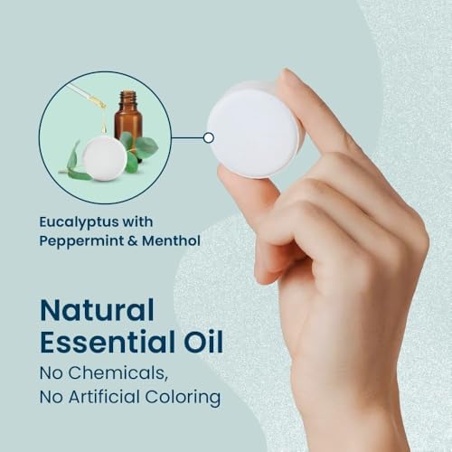 Body Restore Shower Steamers Aromatherapy 15 Pack - Birthday Gifts for Women, Men, Travel Essentials, Stress Relief, Relaxation, Self Care - Eucalyptus