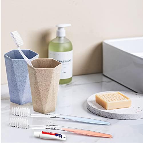 30 Pack Disposable Toothbrushes with Toothpaste, Individually Wrapped Bulk Medium Soft Bristle Tooth Brush Manual Travel Toothbrush Kit Bulk, White, 0.5 kilograms