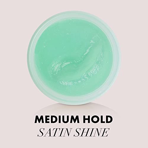 Hanz de Fuko Hybridized Wax – Premium Men’s Hair Styling Wax for a Medium Hold, Satin Shine Finish – Perfect Product for Medium Length Hairstyles, Works for All Hair Types – 2 oz, Travel Size