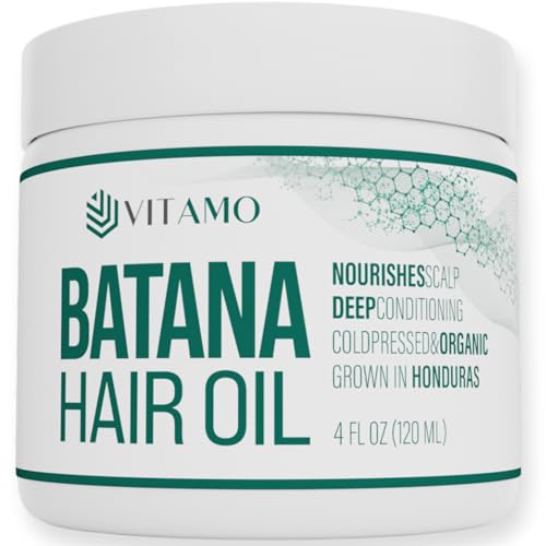 100% Organic Batana oil for Hair Growth | Pure Elaeis Oleifera | Natural Cold Press Extraction Method | Dr Sebi Scalp Care Hair Shine treatment for Men & Women | No Burnt Smell