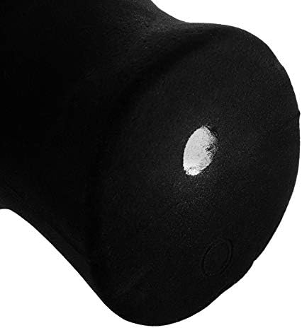 Hedume 2 Pack Mannequin Head Stand Model, Foam Black Velvet Male Wigs Display Model, Mannequin Manikin Head for Wig, Hat, Glasses