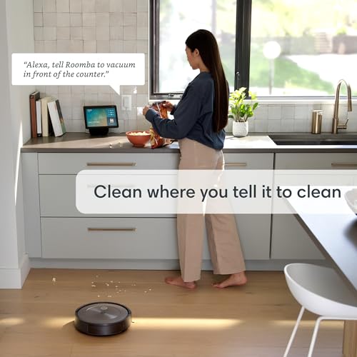iRobot Roomba j9+ Self-Emptying Robot Vacuum – Powerful Suction, Identifies and Avoids Obstacles Like pet Waste, Self-Empties for 60 Days, Best for Homes with Pets, Smart Mapping, Works with Alexa
