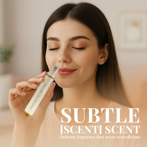 10ML Pheromone Perfume for Women | Long Lasting Coconut Gardenia Perfume | Portable Parfum Pheromone Femme Roll-On | Natural Coconut Oil Women?s Perfum (Gardenia)