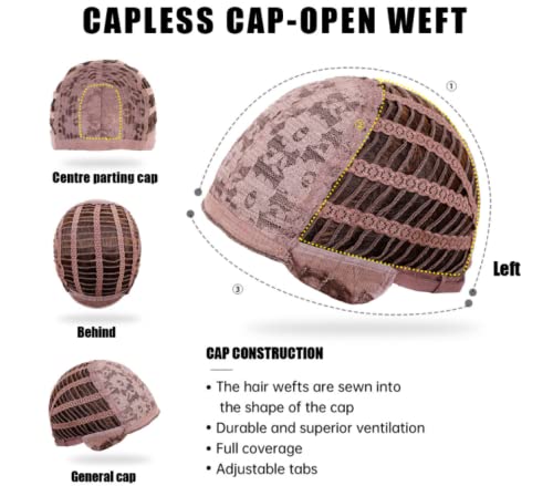 HAIRCUBE Long Auburn Wig with Bangs Layered Curly Orange Wigs for Women Natural Synthetic Wigs for Daily Use (pelucas de cabello natural)