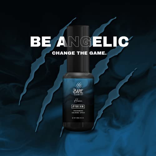 Heaven Pheromone Cologne for Men – Extra Strong Concentrated Formula – Long-Lasting Fresh Scent – 1.01 Fl Oz Spray