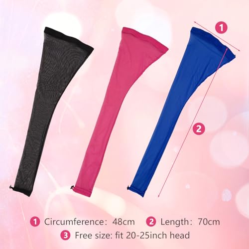 Hair Weave Sleeve For Locs, Hair Sleeves For Locs Women Hairweave Sleeve For Locs With Drawstring Hairweaves Sleeve - Fashionable Design - Haircare Haircharms With Elastic Band (1Pcs) (black)